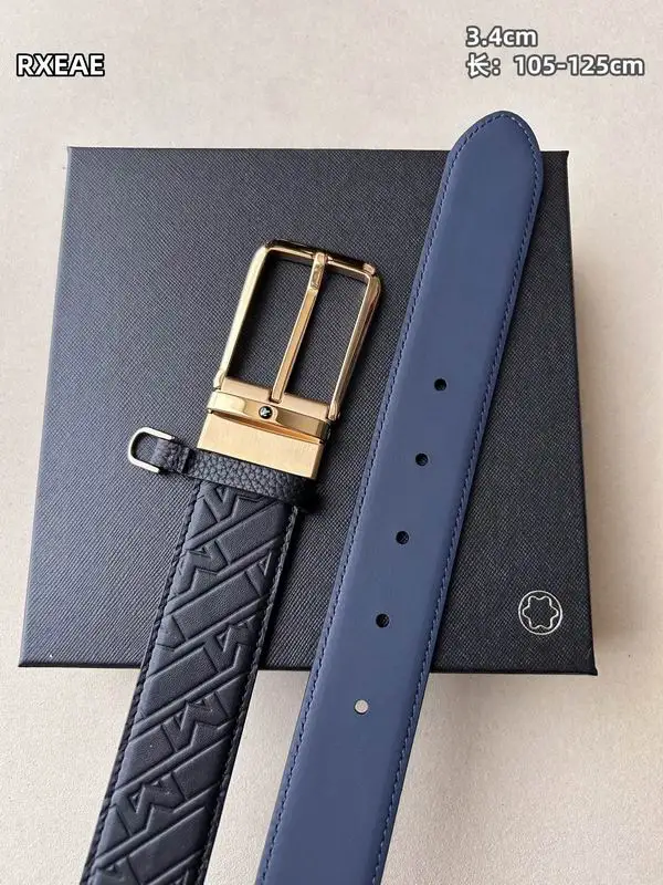 Montblanc belt 34mmX105-125cm 8L06